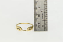 Load image into Gallery viewer, 14K Diamond Classic Vintage Wrap Wedding Band Ring Yellow Gold