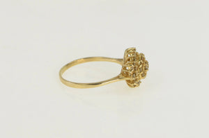14K 1.00 Ctw Classic Diamond Vintage Cluster Ring Yellow Gold