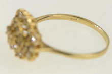 Load image into Gallery viewer, 14K 1.00 Ctw Classic Diamond Vintage Cluster Ring Yellow Gold