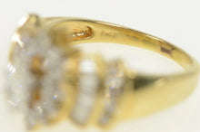 Load image into Gallery viewer, 14K 1.61 Ctw Marquise Diamond Halo Engagement Ring Yellow Gold