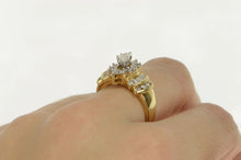 Load image into Gallery viewer, 14K 1.61 Ctw Marquise Diamond Halo Engagement Ring Yellow Gold