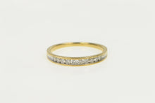 Load image into Gallery viewer, 14K 0.35 Ctw Diamond Classic Wedding Band Ring Yellow Gold