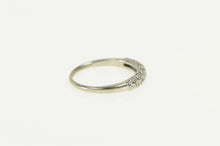 Load image into Gallery viewer, 18K 1940&#39;s Diamond Classic Vintage Wedding Band Ring White Gold