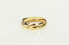 Load image into Gallery viewer, 18K Cartier Designer Trinity Three Band Ring Yellow Gold