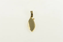 Load image into Gallery viewer, 14K Marquise Opal Diamond Accent Vintage Pendant Yellow Gold
