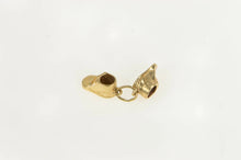 Load image into Gallery viewer, 14K 3D Baby Shoe Bootie Sneaker Vintage Charm/Pendant Yellow Gold