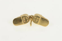Load image into Gallery viewer, 14K 3D Baby Shoe Bootie Sneaker Vintage Charm/Pendant Yellow Gold