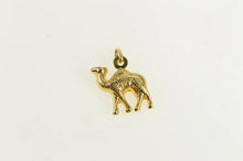 Load image into Gallery viewer, 14K 3D Camel Desert Animal Endurance Symbol Charm/Pendant Yellow Gold