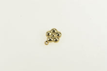 Load image into Gallery viewer, 14K Puffy Flower Daisy Blossom Cute Charm/Pendant Yellow Gold