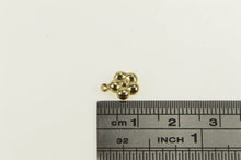 Load image into Gallery viewer, 14K Puffy Flower Daisy Blossom Cute Charm/Pendant Yellow Gold