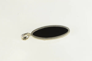 Sterling Silver Carved Onyx Floral Rose Bouquet Statement Pendant