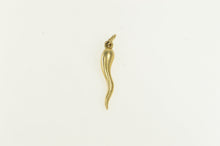 Load image into Gallery viewer, 14K Traditional Italian Horn Protection Symbol Charm/Pendant Yellow Gold