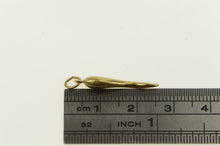 Load image into Gallery viewer, 14K Traditional Italian Horn Protection Symbol Charm/Pendant Yellow Gold