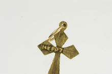 Load image into Gallery viewer, 14K Christian Faith Cross Symbol Classic Charm/Pendant Yellow Gold