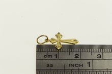 Load image into Gallery viewer, 14K Christian Faith Cross Symbol Classic Charm/Pendant Yellow Gold