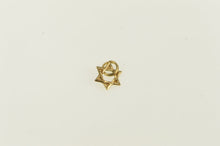 Load image into Gallery viewer, 10K Jewish Faith Star of David Symbol Charm/Pendant Yellow Gold