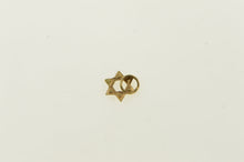 Load image into Gallery viewer, 10K Jewish Faith Star of David Symbol Charm/Pendant Yellow Gold