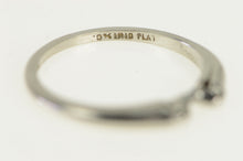 Load image into Gallery viewer, Platinum Classic Contour Vintage Wedding Band Ring