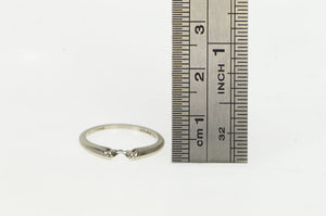 Platinum Classic Contour Vintage Wedding Band Ring