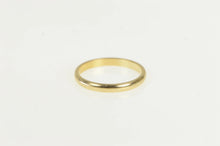 Load image into Gallery viewer, 14K 2.3mm Classic Simple Rounded Wedding Band Ring Yellow Gold