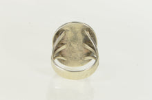 Load image into Gallery viewer, Sterling Silver Southwestern Vintage Turquoise Cabochon Ring