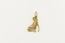 Load image into Gallery viewer, 14K Gemini Twins Astrology Zodiac Sign Symbol Charm/Pendant Yellow Gold