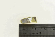 Load image into Gallery viewer, 14K Asch Grossbardt Mother of Pearl Diamond Pendant Yellow Gold