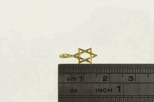 14K Star of David Jewish Faith Symbol Charm/Pendant Yellow Gold