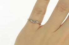 Load image into Gallery viewer, 10K Princess Diamond Solitaire Promise Engagement Ring White Gold