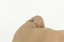 Load image into Gallery viewer, 10K Princess Diamond Solitaire Promise Engagement Ring White Gold