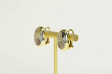Load image into Gallery viewer, 14K Asch Grossbardt Mother of Pearl Diamond Earrings Yellow Gold