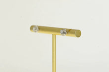 Load image into Gallery viewer, 14K 0.25 Ctw 1950&#39;s Diamond Solitaire Stud Earrings White Gold