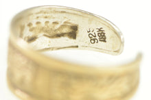 Load image into Gallery viewer, Gold Filled Peruvian Motif Tribal Pattern Band Ring