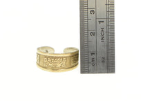 Load image into Gallery viewer, Gold Filled Peruvian Motif Tribal Pattern Band Ring