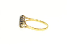Load image into Gallery viewer, 22K Victorian Carved Agate Flower Seed Pearl Ring Yellow Gold