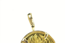 Load image into Gallery viewer, 14K People of Israel Hebrew Jewish Faith 22k Coin Charm/Pendant Yellow Gold