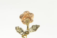 Load image into Gallery viewer, 14K Tri Tone Rose Flower Black Hills Nature Motif Charm/Pendant Yellow Gold