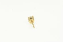 Load image into Gallery viewer, 14K 0.21 Ct Diamond Round Solitaire Vintage Single Earring Yellow Gold