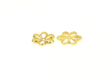 Load image into Gallery viewer, 14K Flower Daisy Nature Motif Stud Enhancer Earring Jackets Yellow Gold