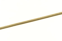 Load image into Gallery viewer, Gold Filled 3.4mm Thick Serpentine Chain Vintage Retro Necklace 18&quot;