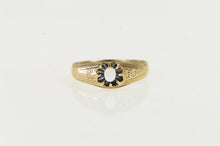 Load image into Gallery viewer, 14K Victorian Engraved Engagement 4.75mm Setting Ring Yellow Gold