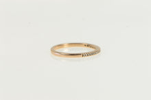 Load image into Gallery viewer, 14K 0.15 Ctw Diamond Classic Wedding Band Ring Rose Gold