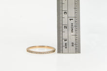 Load image into Gallery viewer, 14K 0.15 Ctw Diamond Classic Wedding Band Ring Rose Gold
