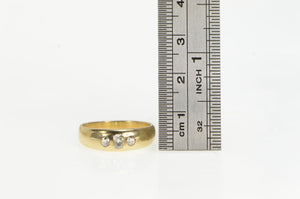 14K Victorian 0.33 Ctw OMC Diamond Engagement Ring Yellow Gold