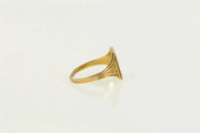 Load image into Gallery viewer, 10K Victorian D Cursive Monogram Child&#39;s Baby Ring Yellow Gold