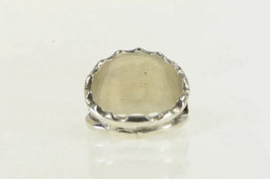 Sterling Silver Native American HY Navajo Turquoise Men's Ring