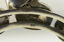 Load image into Gallery viewer, Sterling Silver Native American Larimar Horse Shoe Navajo Pendant