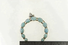 Load image into Gallery viewer, Sterling Silver Native American Larimar Horse Shoe Navajo Pendant