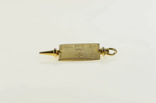Load image into Gallery viewer, 10K Kappa Beta Phi Engraved Fraternity Greek Charm/Pendant Yellow Gold