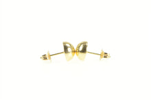 Load image into Gallery viewer, 14K 7.8mm Round Domed Classic Sphere Stud Earrings Yellow Gold